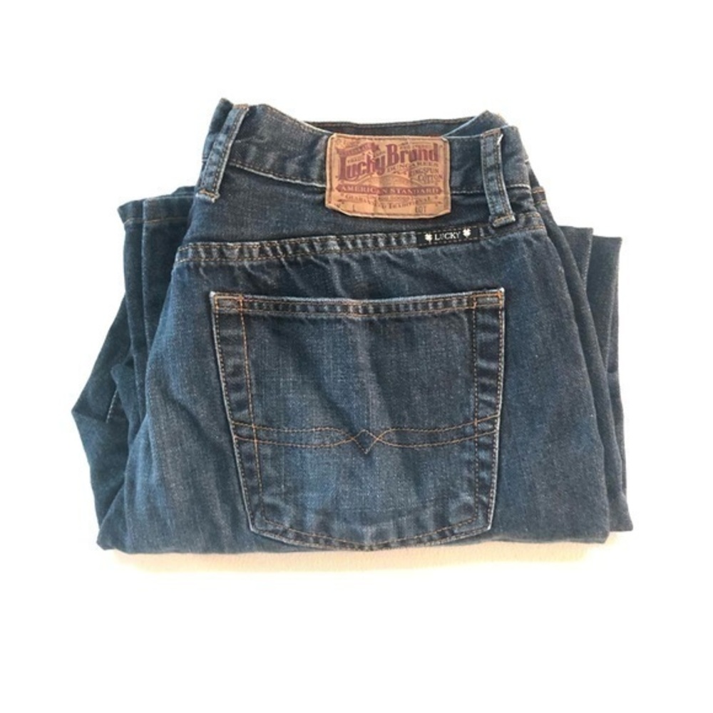Lucky Brand 181 Relaxed Straight Men's Denim Jeans Size W34 X L30
